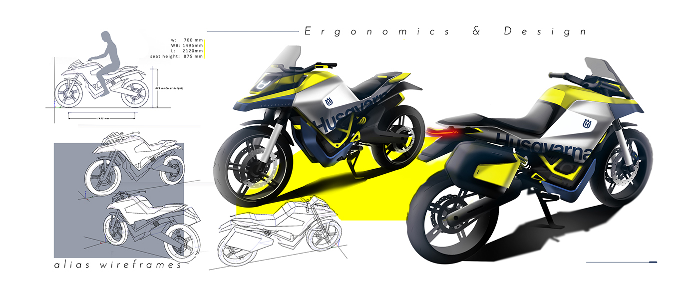 husqverna kiskadesign motorcycle design motorcycle Automotive design