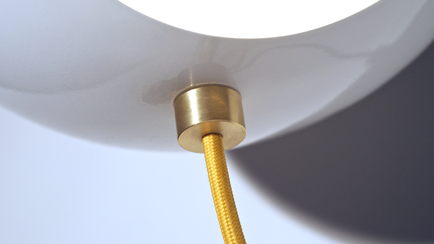 wesley daap uc lighting light Lamp sconce magnet minimal Interior steel brass walnut adjustable