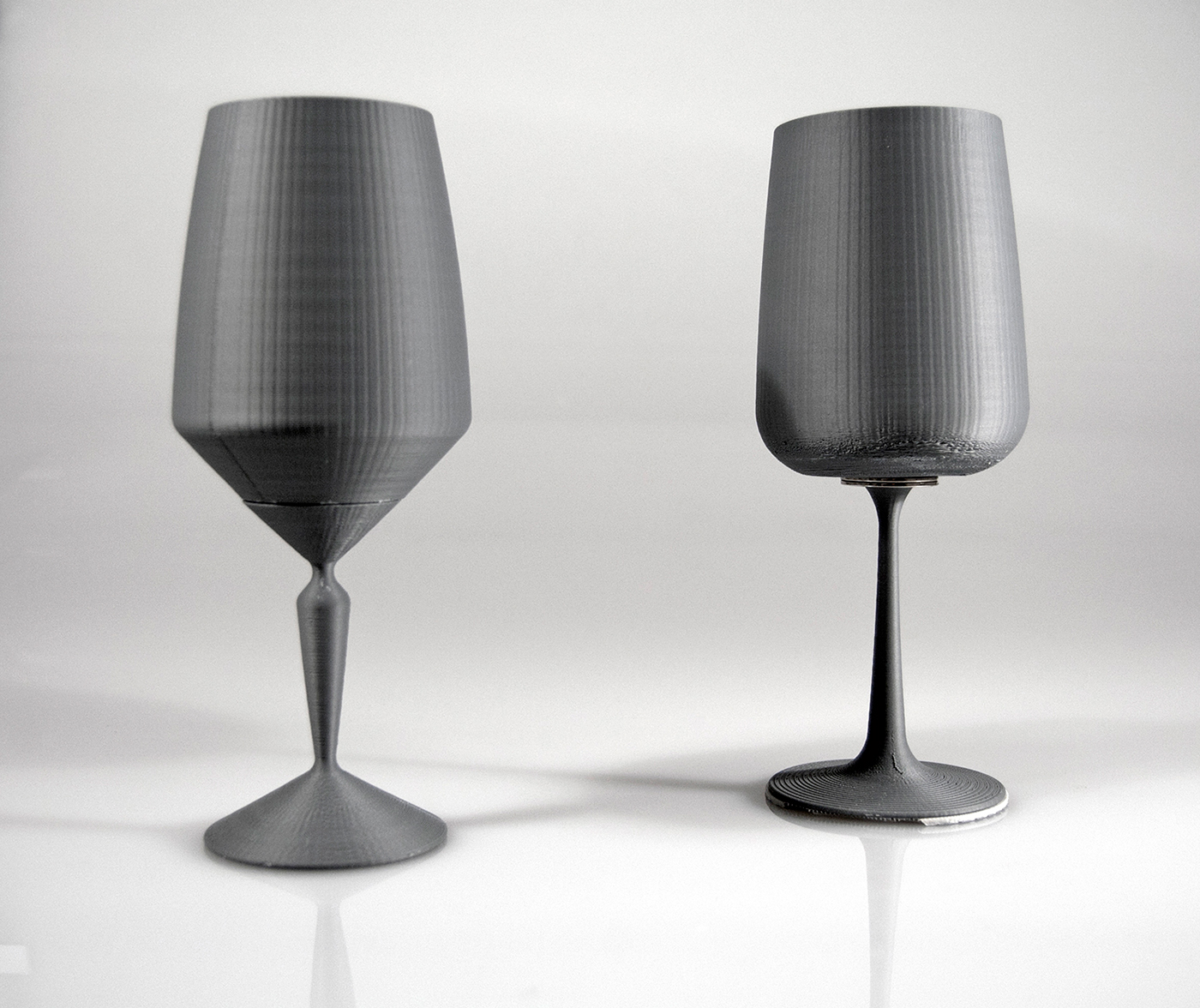 glassware wine glass Drinkware modular Space  Urban drink nest stack