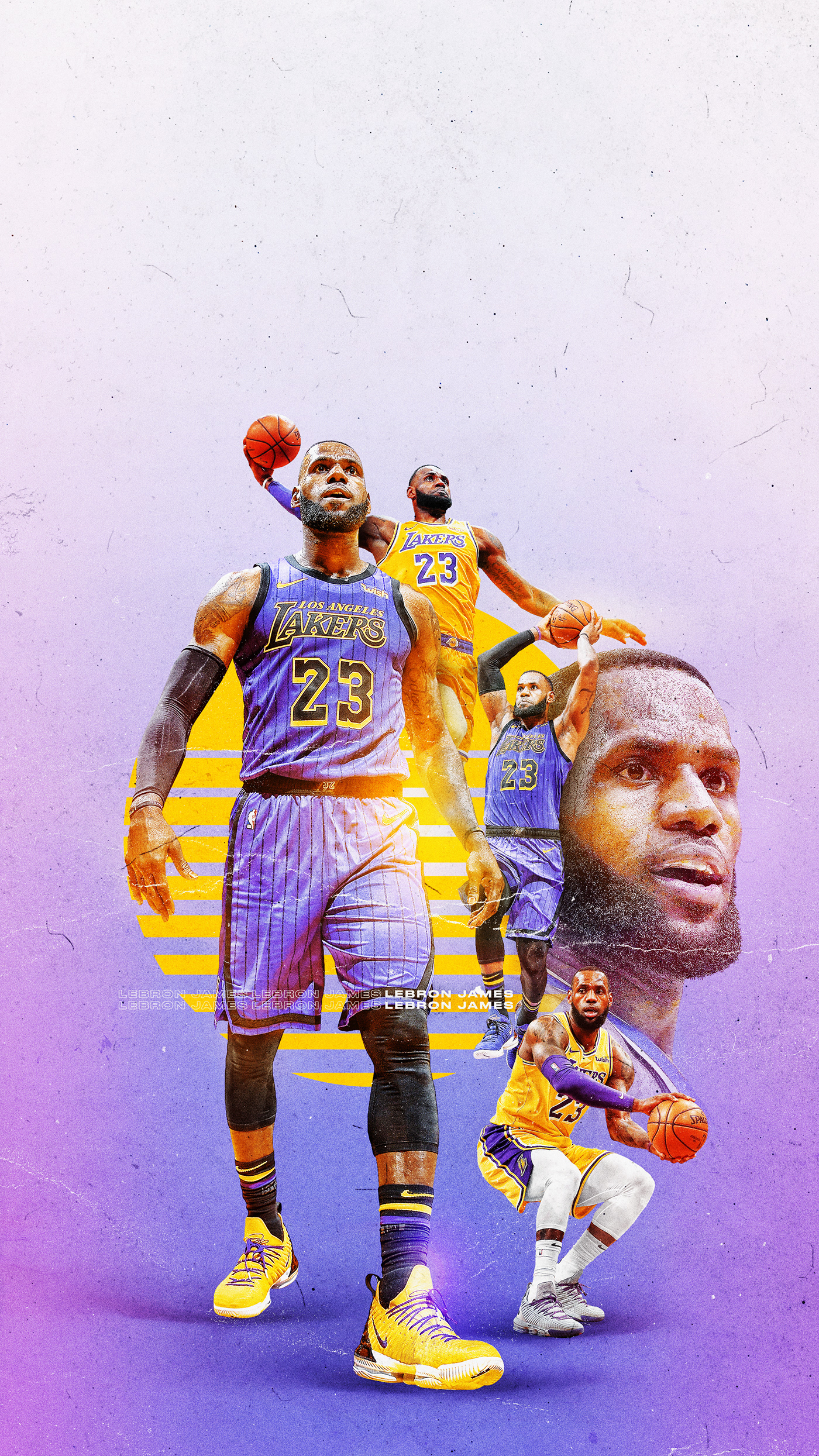 Official NBA Artwork - LeBron James on Behance