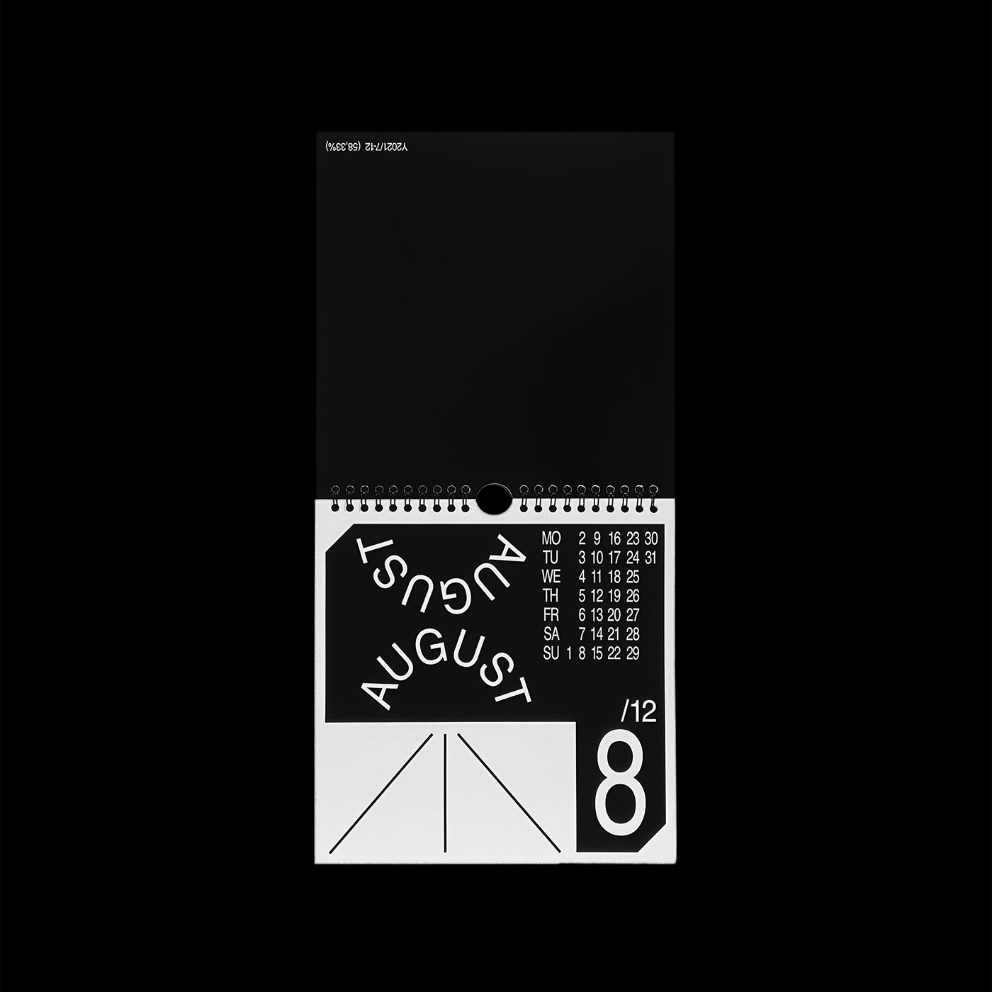 calendar editorial geometry graphic design  kseniia stavrova minimal orka collective printed matter typography   editorial design 