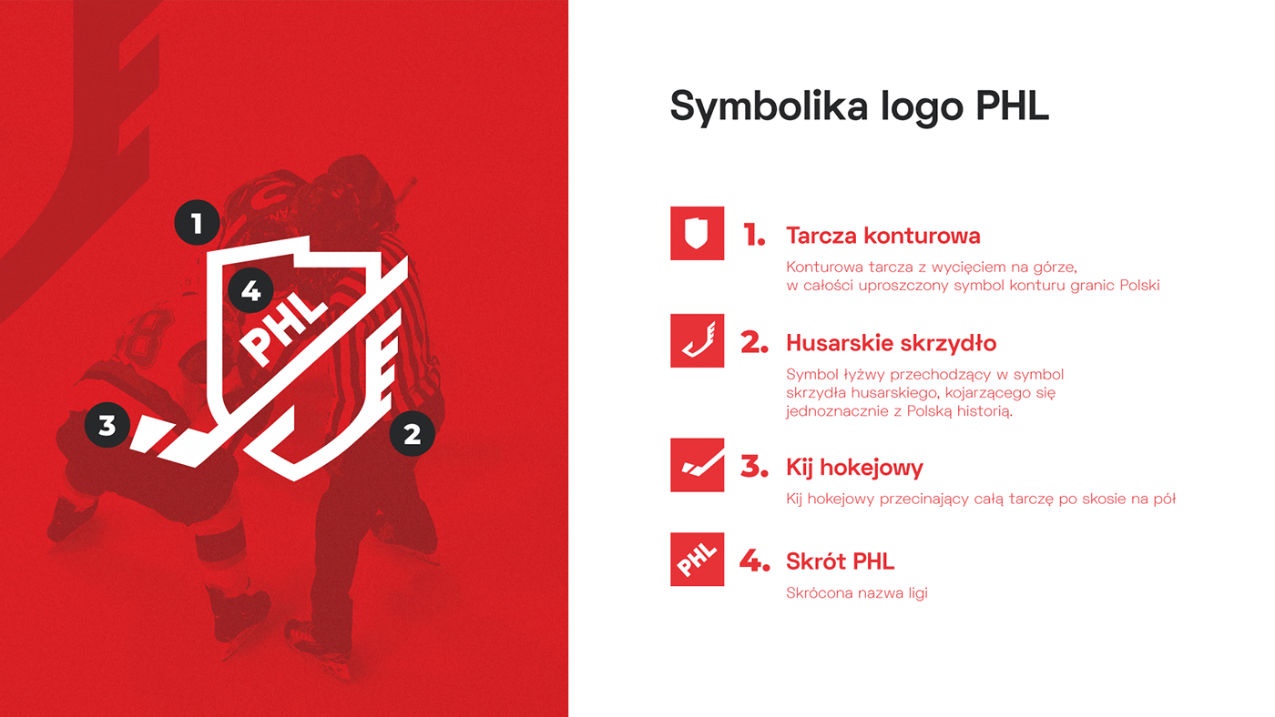 creative crest design hockey KHL league logo NHL polish sports
