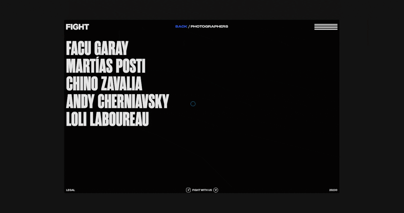 audiovisual Website UI/UX UI ux black blue design