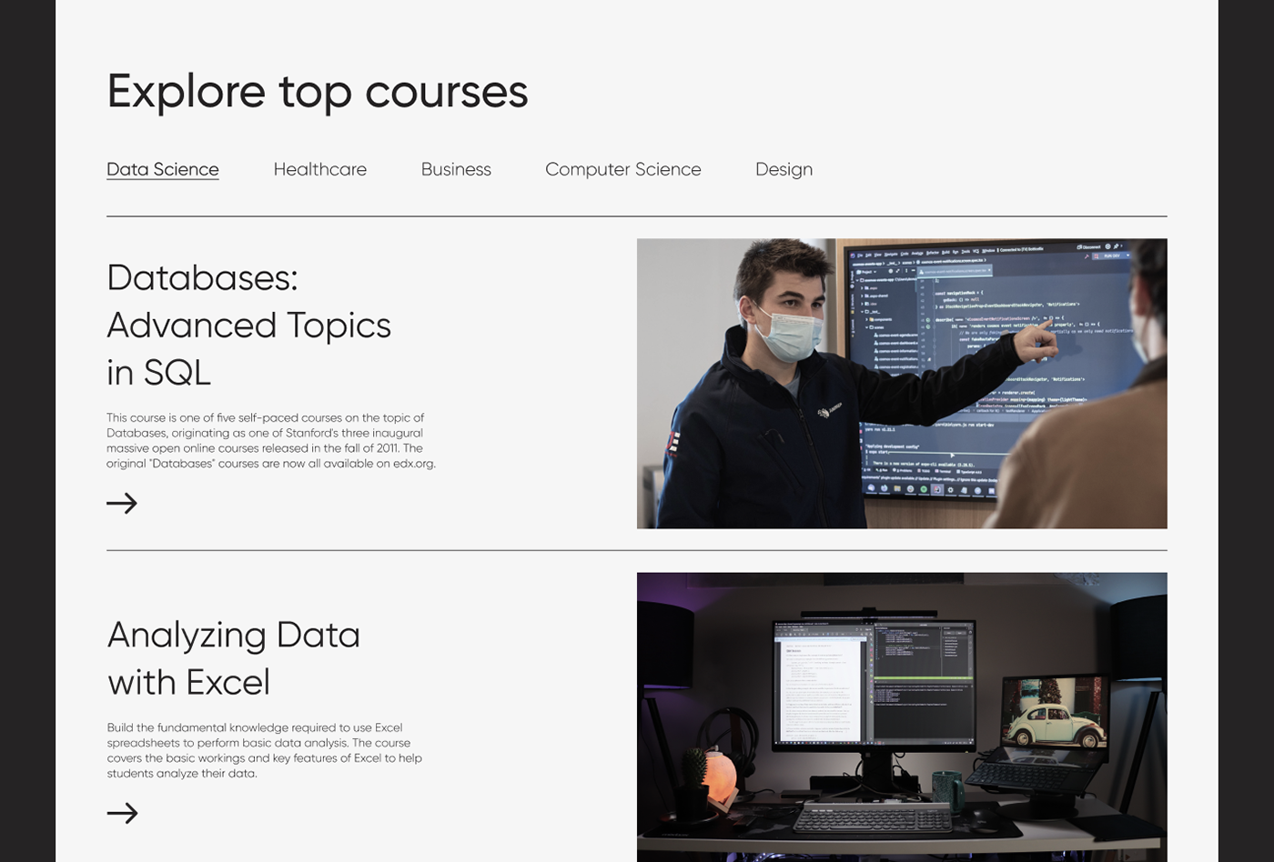 courses Education learning online learning school ui design UI/UX ux Web Design  Website