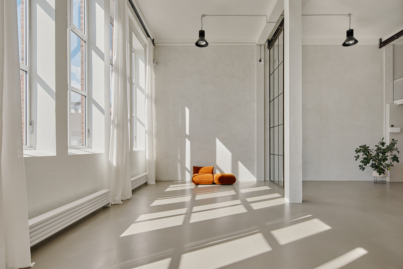 studio architecture modern design furniture Interior LOFT kju hamburg