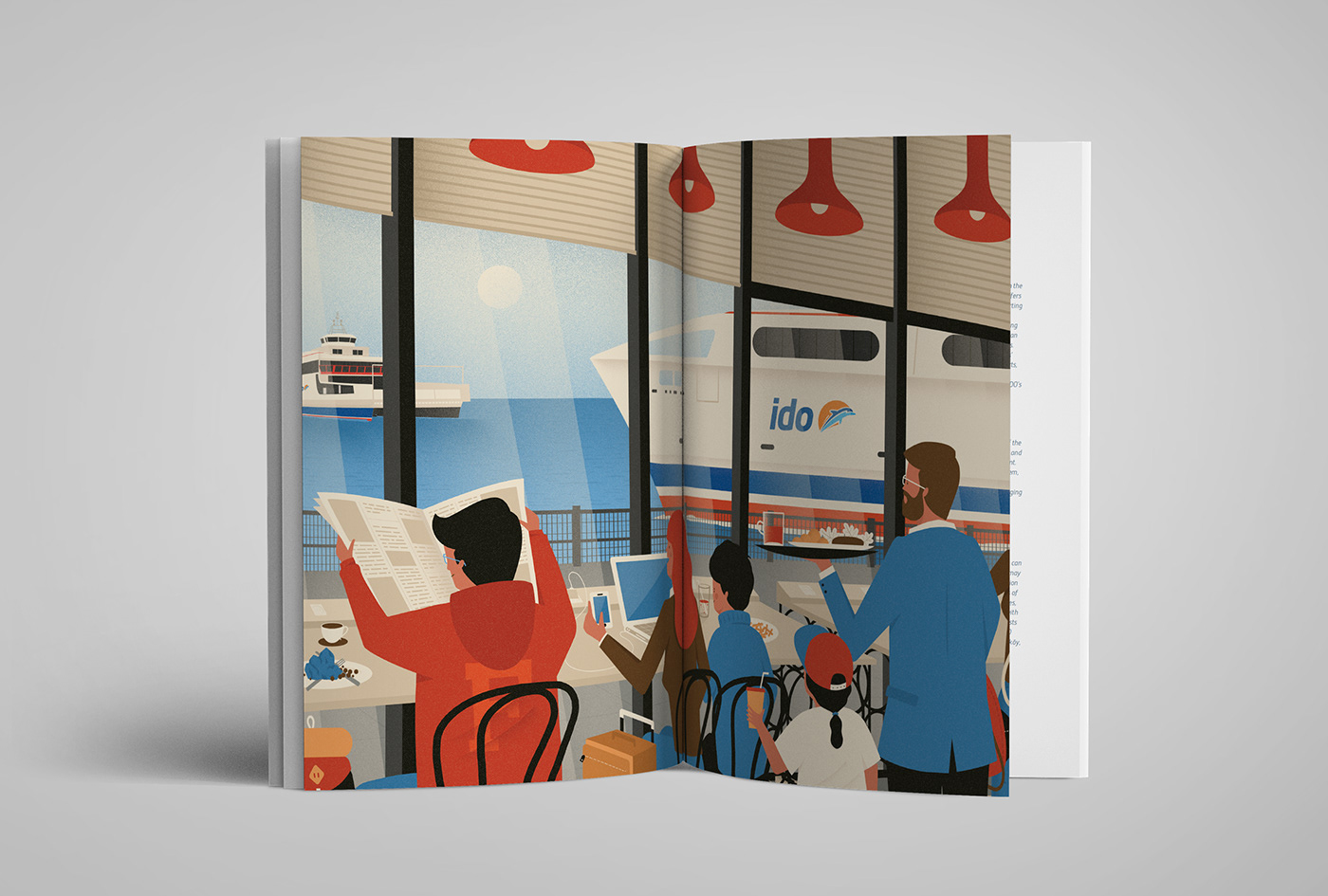 annual report graphic design  ILLUSTRATION  reddot design award editorial design 