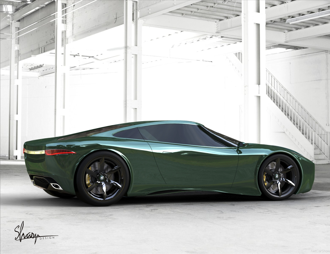 jaguar  Car concept car sports car  Rendering model automotive   modern  sustainable  green