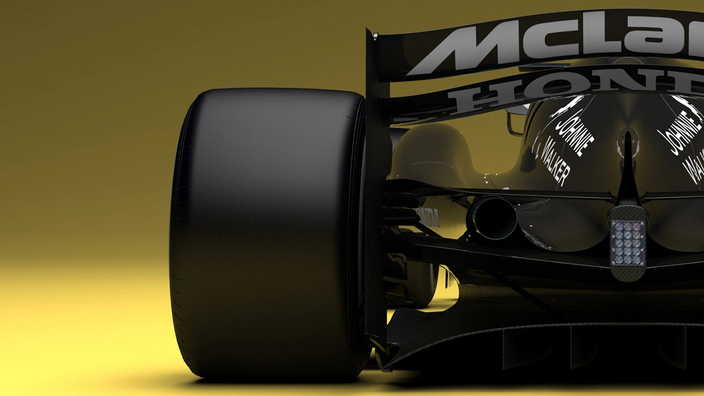 Adobe Portfolio McLaren Formula 1 Honda Jenson Button Fernando alonso concept art cockpit canopy Racing race racecar