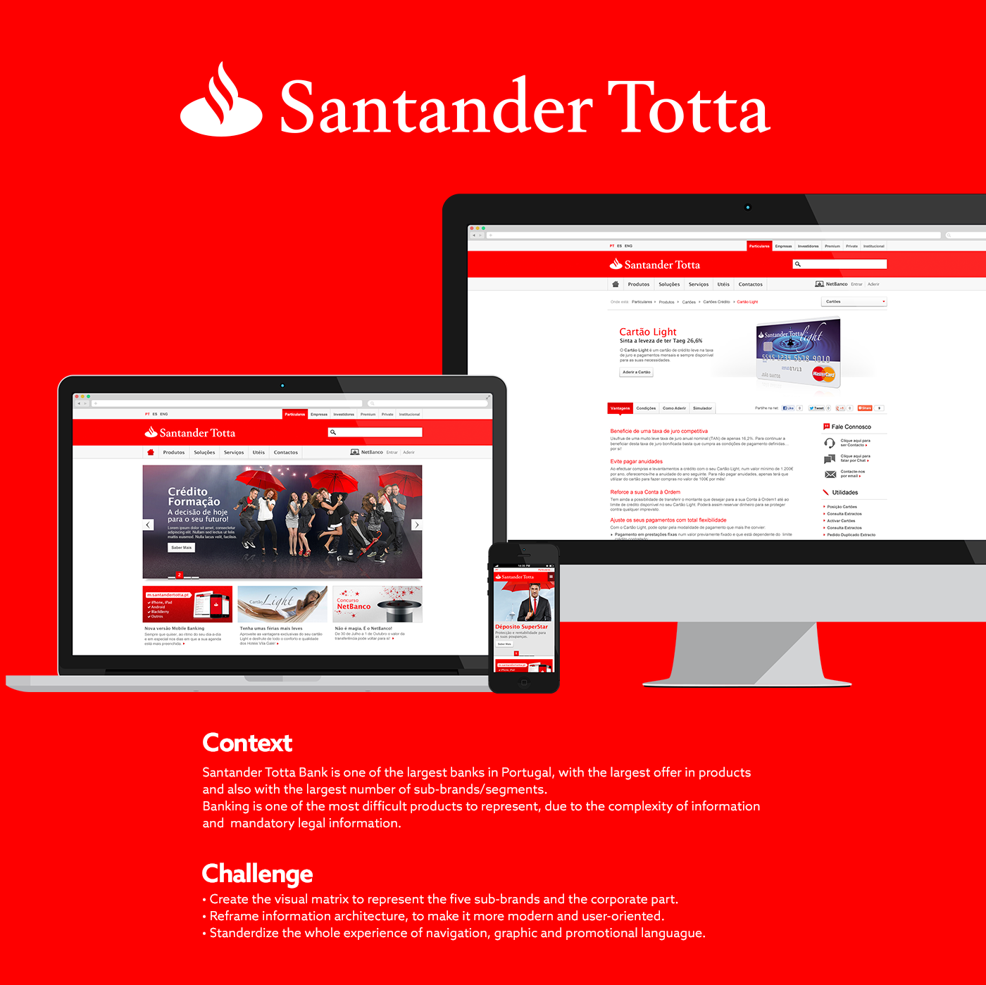 business finance Bank portal market stock banking santander banco mobile