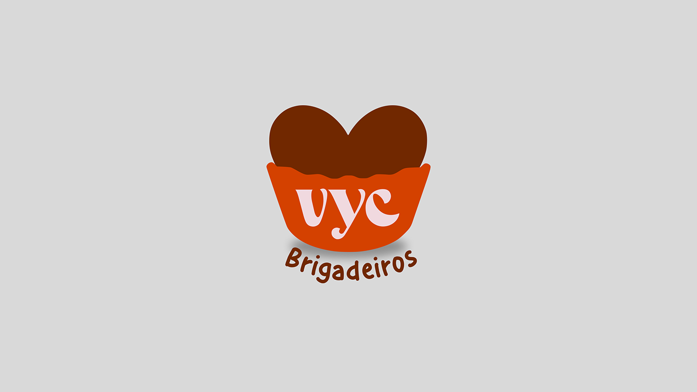 brand identity visual Logo Design visual identity Logotype Graphic Designer Brand Design brigadeiro Brigaderia doceria