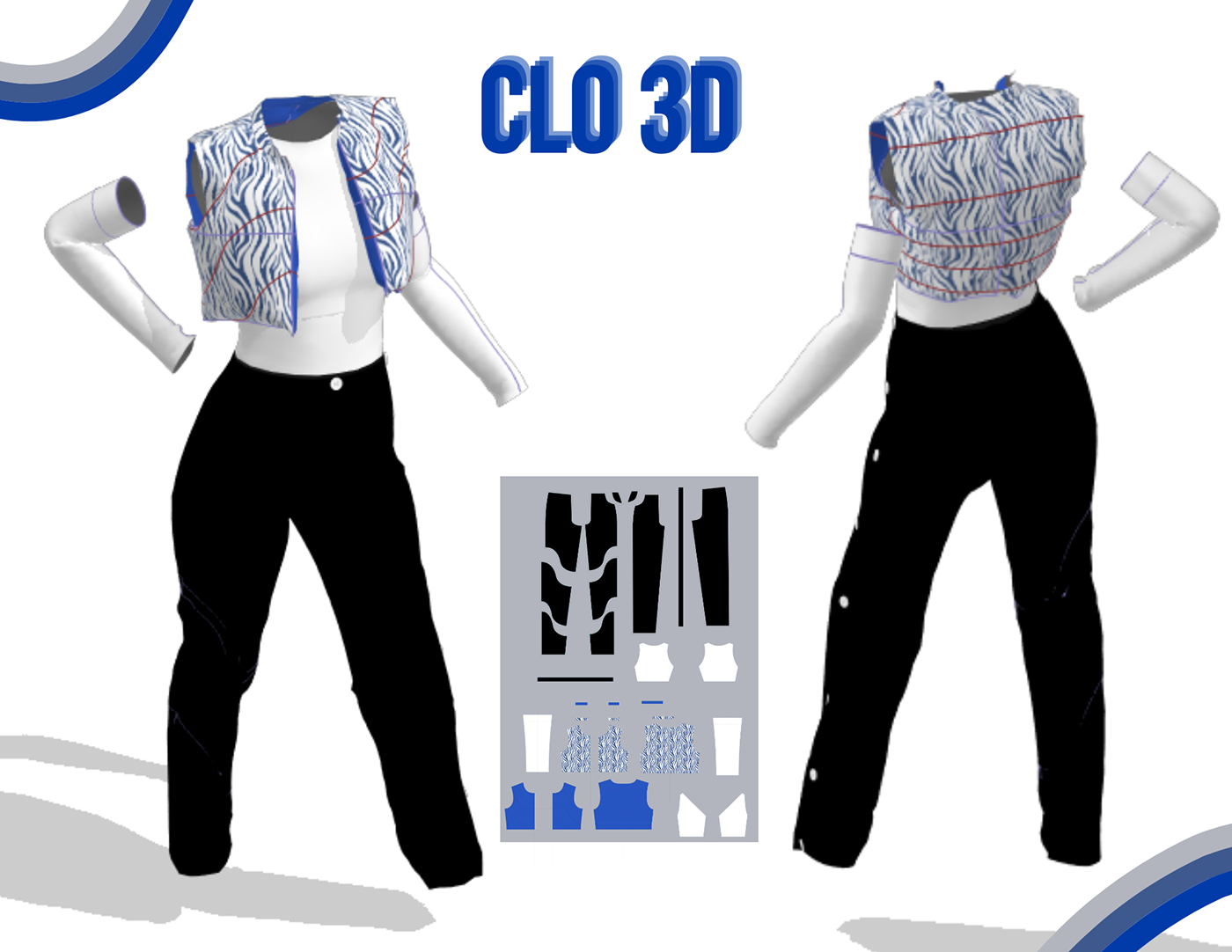 Clo3d Clo3D virtual fashion design diseñodevestuario Fashion  moda Style