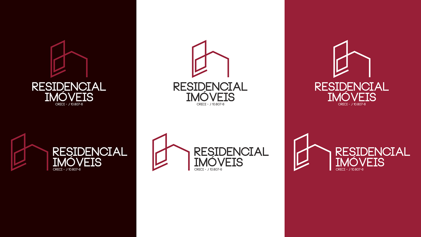 imobiliária imobiliário casa Aluguel brand identity Brand Design identidade visual Logotipo design logo