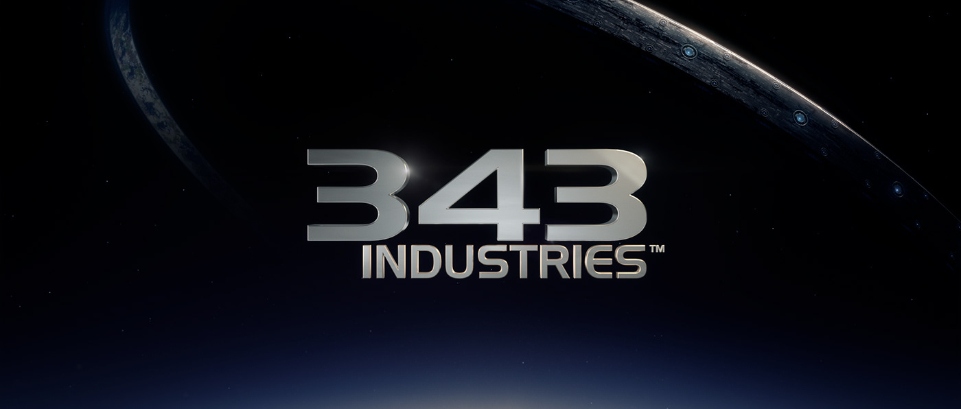343 industries 3D branding  CG Digital Art  Halo identity motion design motion graphics 