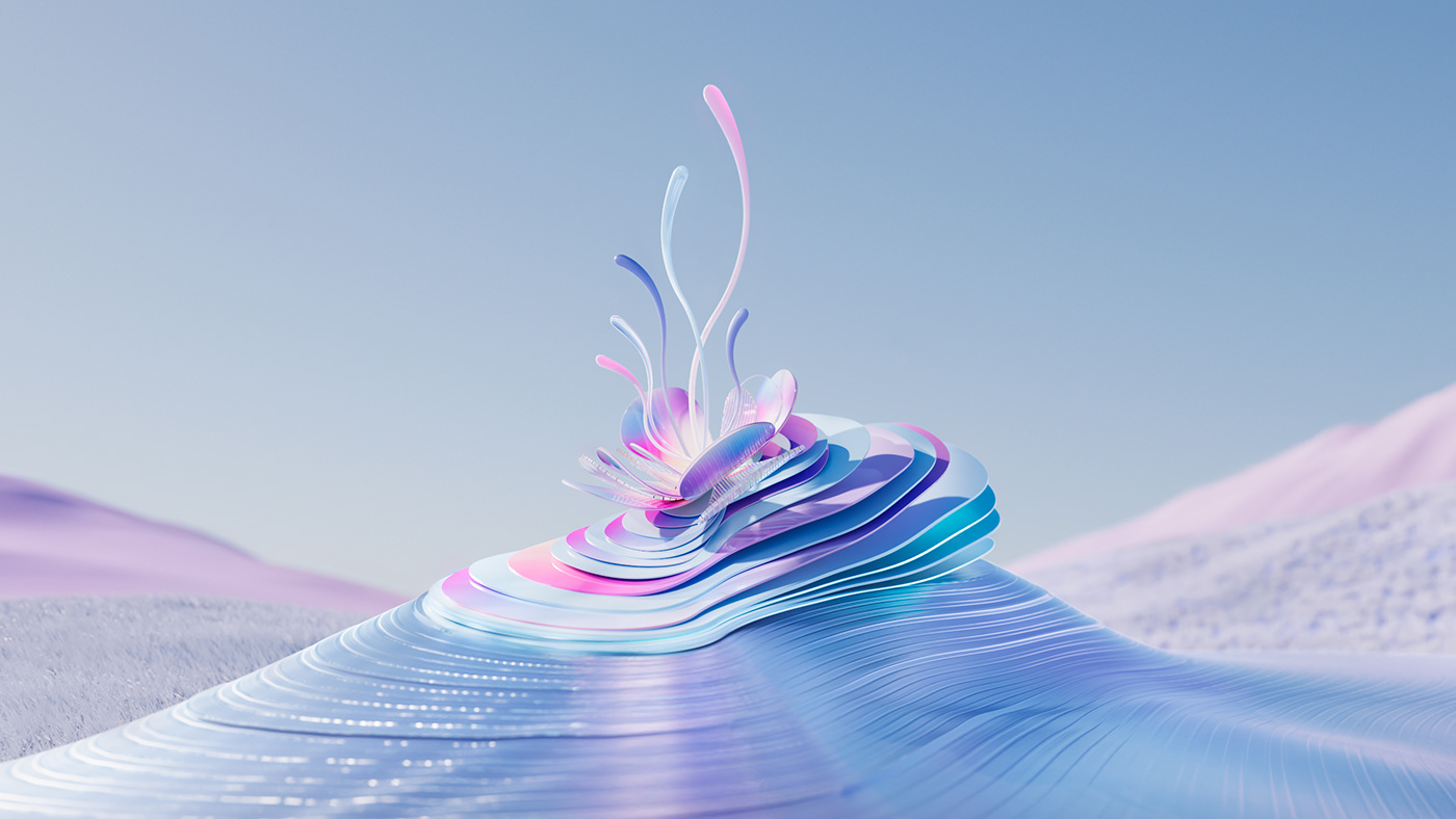 3D art direction CGI cinema 4d color design Digital Art ILLUSTRATION Render wallpaper