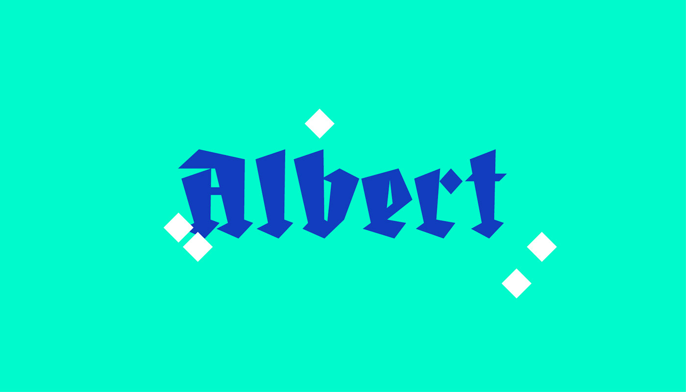 type design albert typeface albert Typeface typography   letters glyphs revival gothic