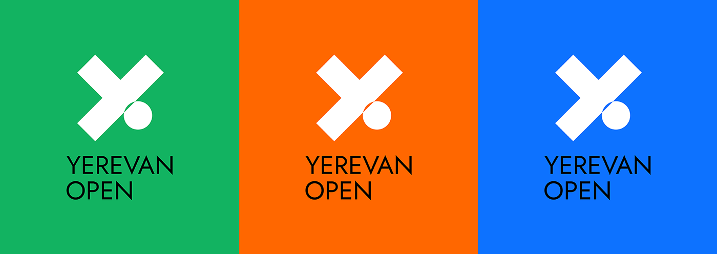 Armenia brand identity branding  graphic design  logo Logo Design tennis visual identity Yerevan yerevanopen