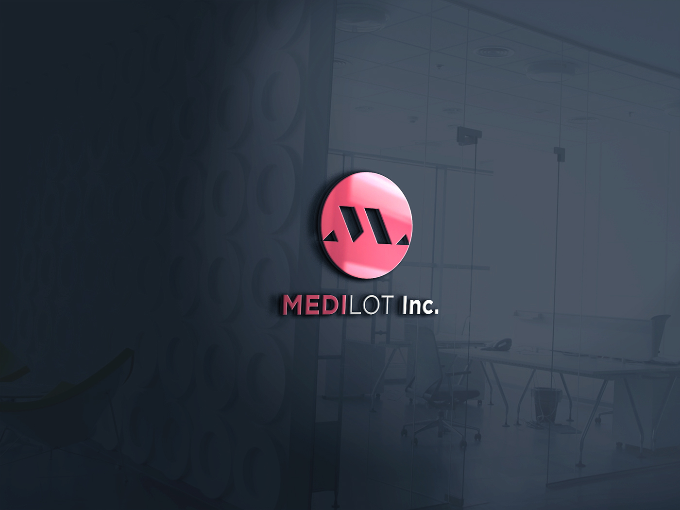 logo Architech Business Logo custom log medilot Logo Design Mockup