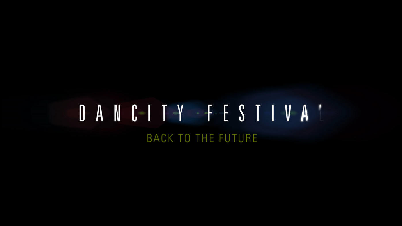 dancity dancity festival back to the future 3D motion graphic compositing vfx CG Space  Planets electronic trailer teaser foligno