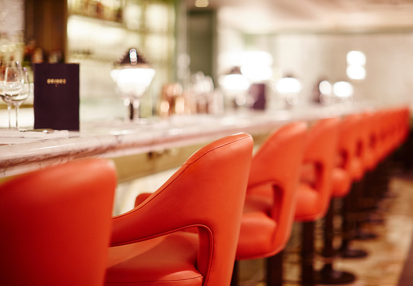 bar cocktails dining London menu restaurant restaurant brand
