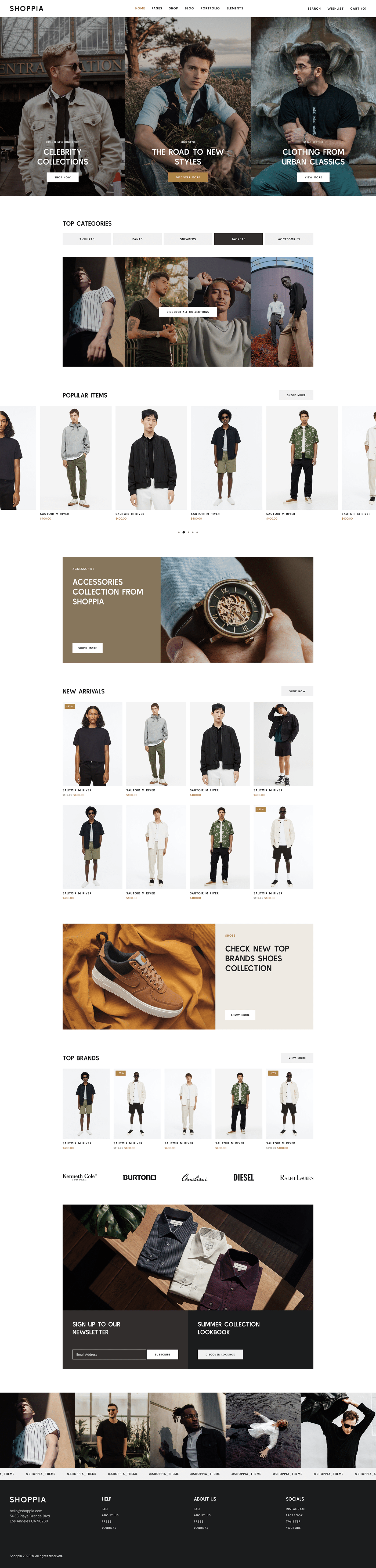 Fashionable - Clothing & Apparel WooCommerce WordPress Theme - Men’s Fashion | Cmsmasters studio