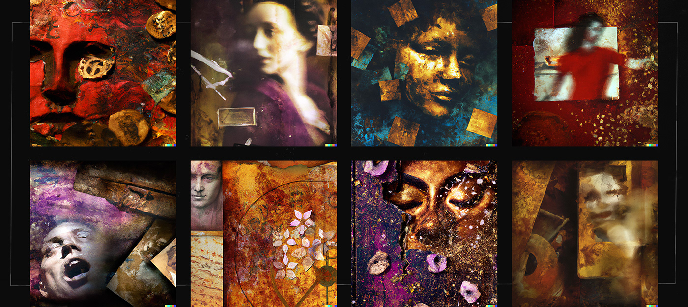 collage Dave McKean eclectic game ui grunge HUD Interface redesign UI vampire: the masquerade