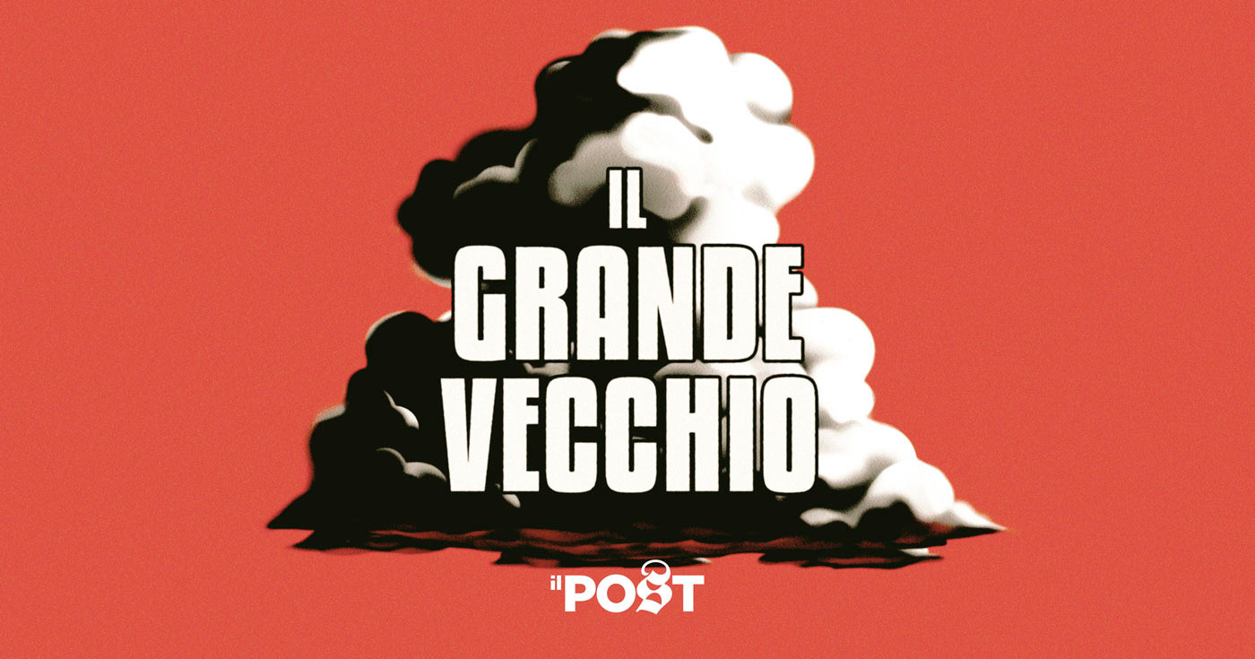 podcast Podcast cover Podcast Cover Art cover Editorial Illustration editorial Italy Alessandro Parodi Il Grande Vecchio il post