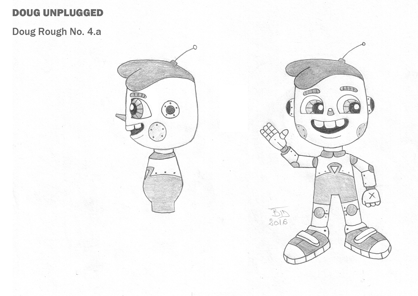 Cartoons characterdesign design ILLUSTRATION  kids roughs Show stram theiodoru tv