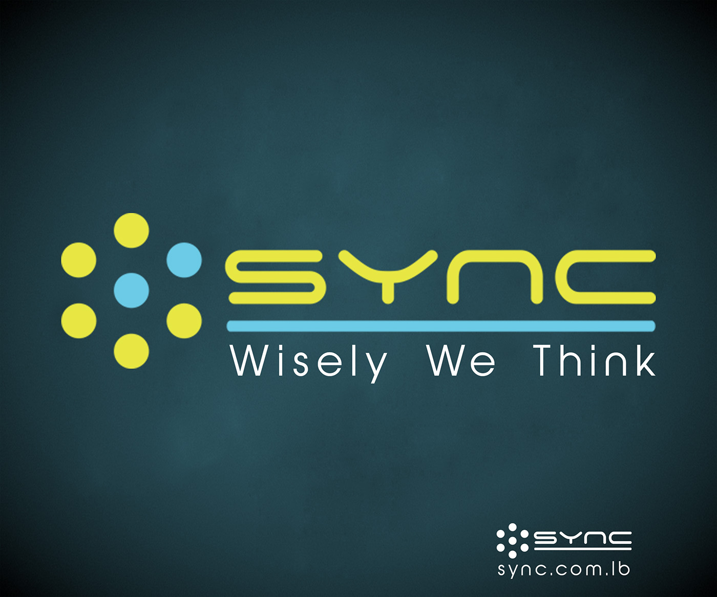 sync lebanon yellow blue Web Design  web solution