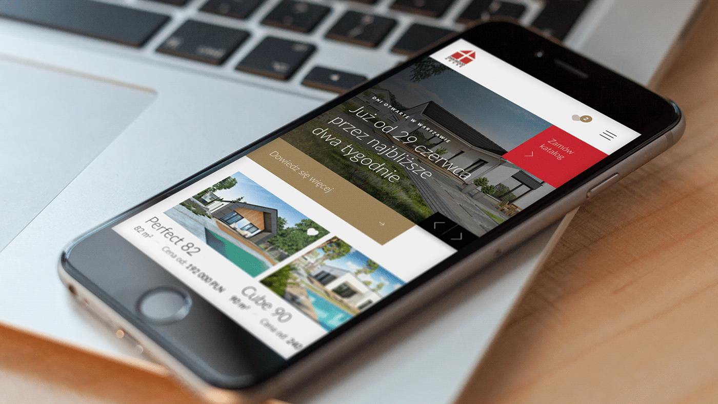 architecture Catalogue development housing UI Web danwood house