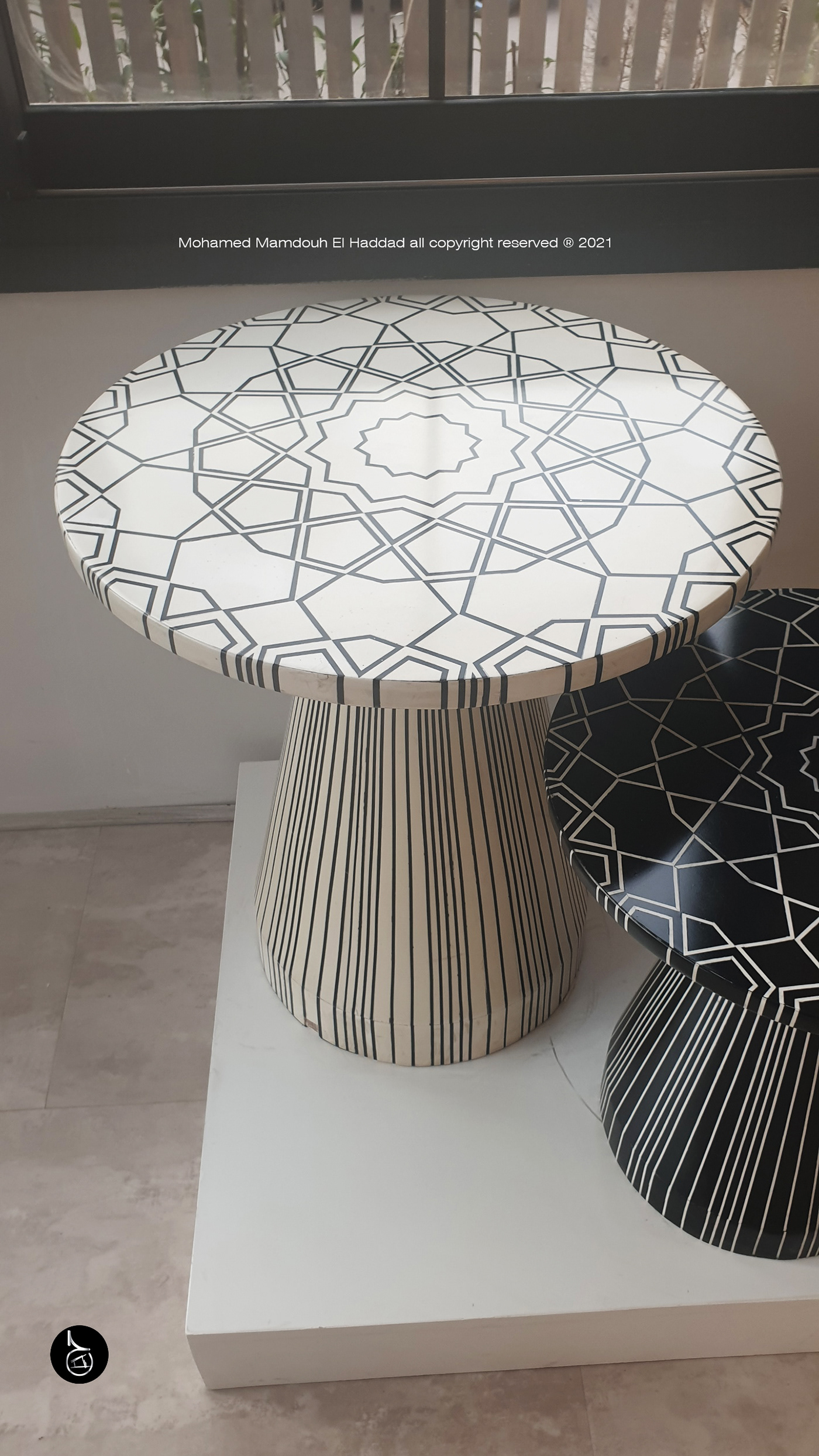 conception de meubles Design di mobili furniture design  islamic möbeldesign modern pattern Susuz Han Turkey White