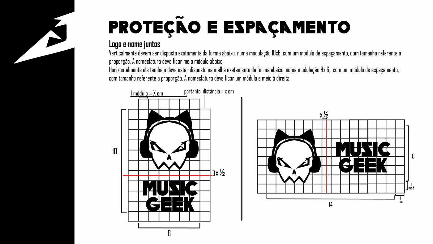 Manual de Marca Manual de Identidad miv marca design gráfico visual identity adobe illustrator Logo Design geek nerd