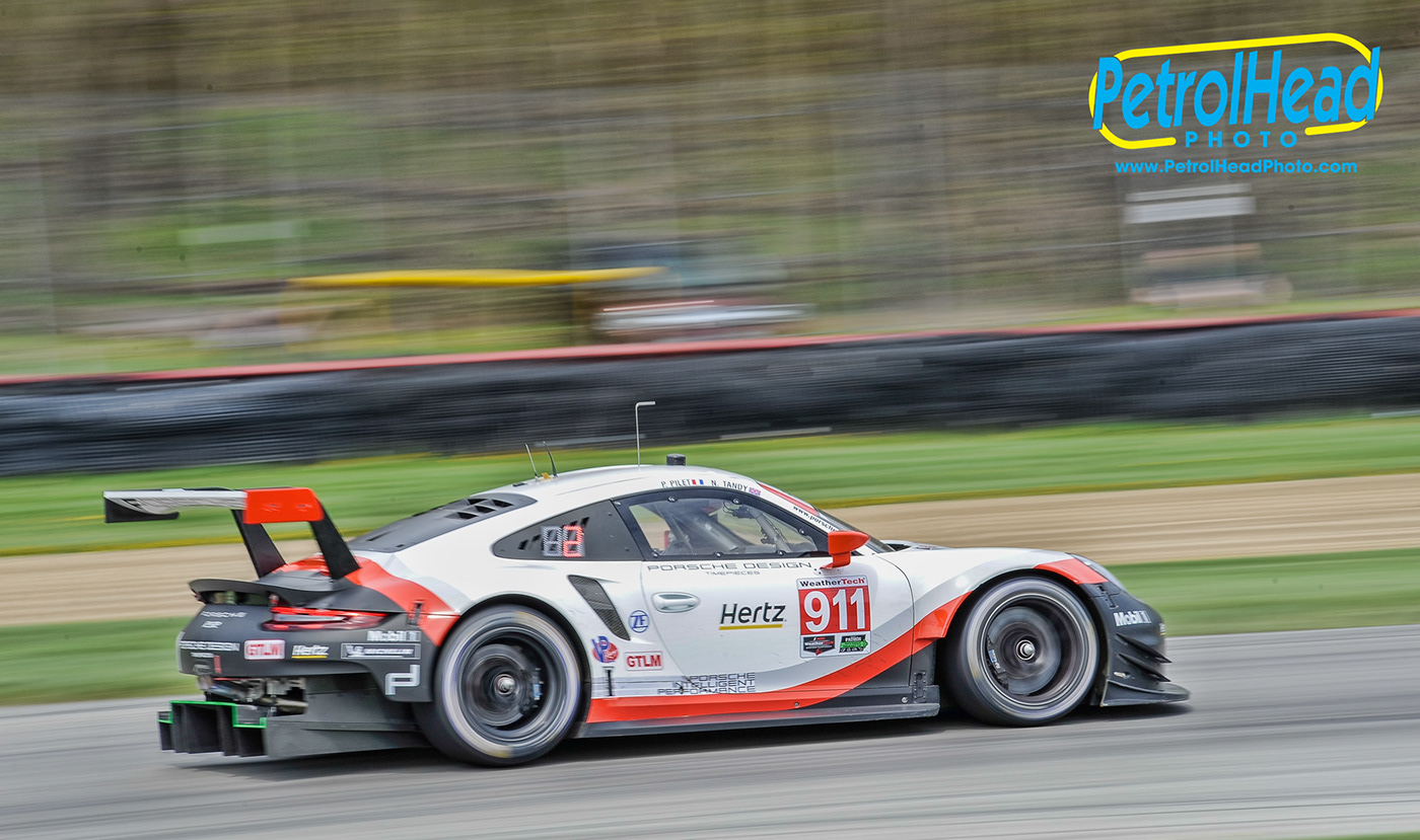 IMSA Mid-Ohio SportsCar Course Racing racecar Porsche Corvette Ford
