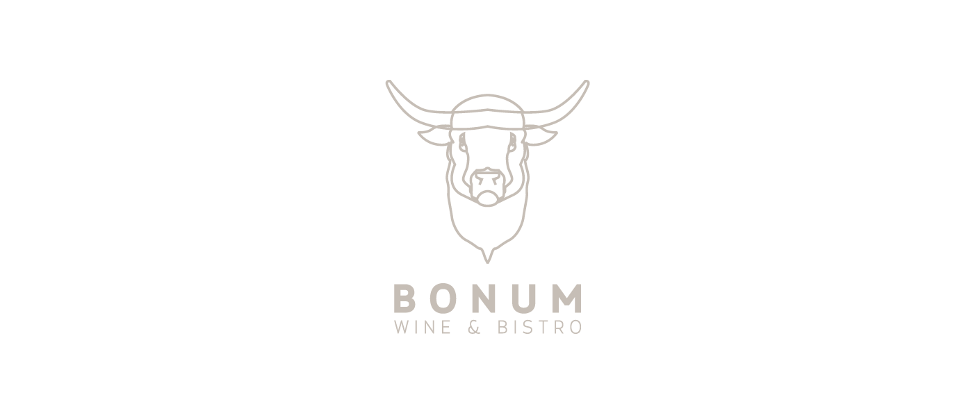 line art logo Logotype logomark japan restaurant cow dry aged beef