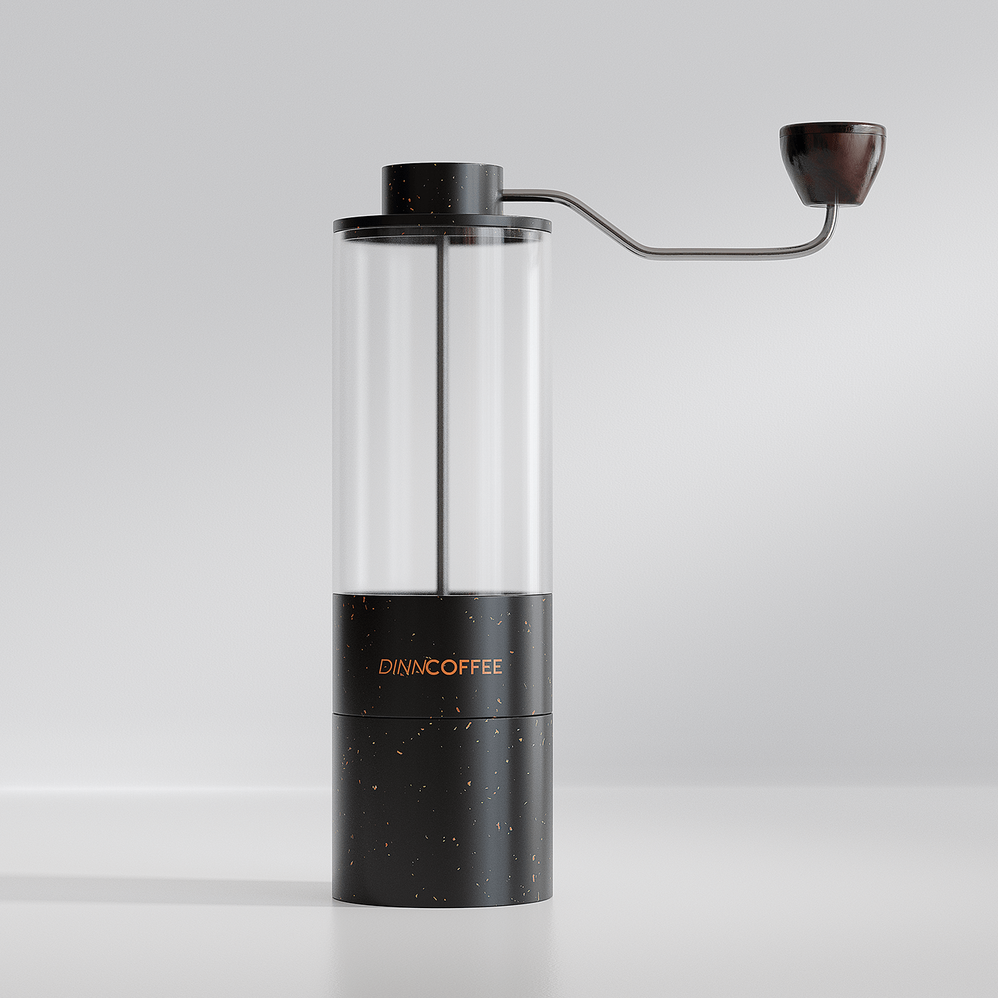 3D blender Coffee concept grinder modeling product product design  texturing