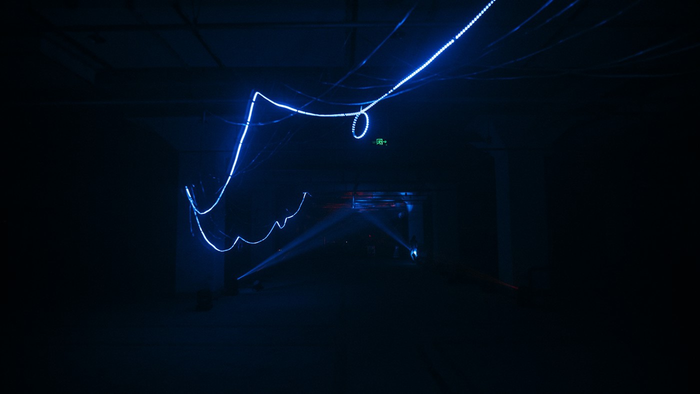 interactive art interactive installation installation audio-reactive nightlive new media light design