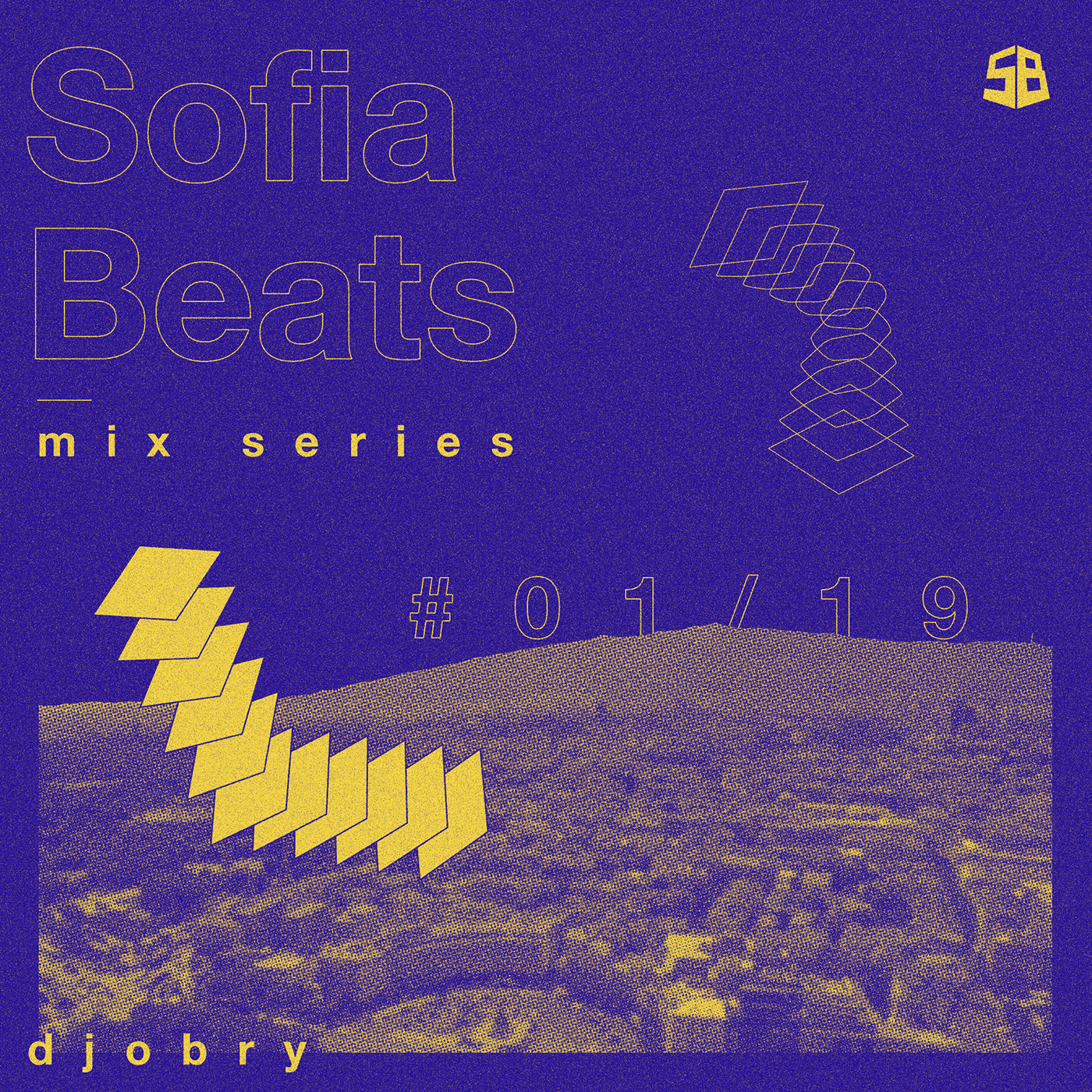 bulgaria cover design digital graphic mixcloud music series sofia
