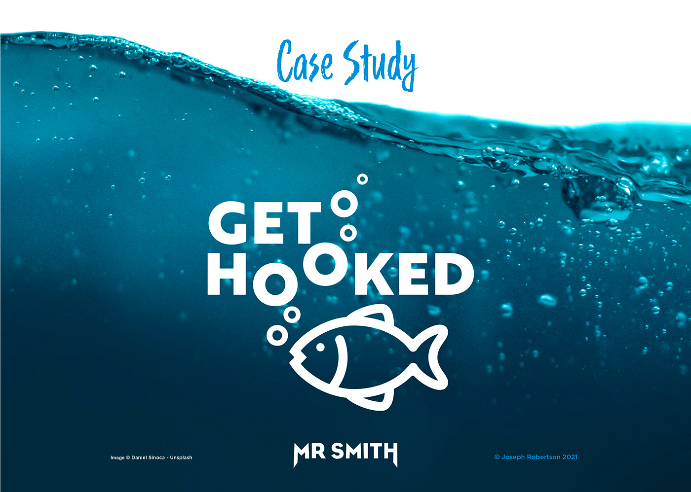 branding  design edinburgh fish fish logo Get Hooked identity Packaging scotland seafood