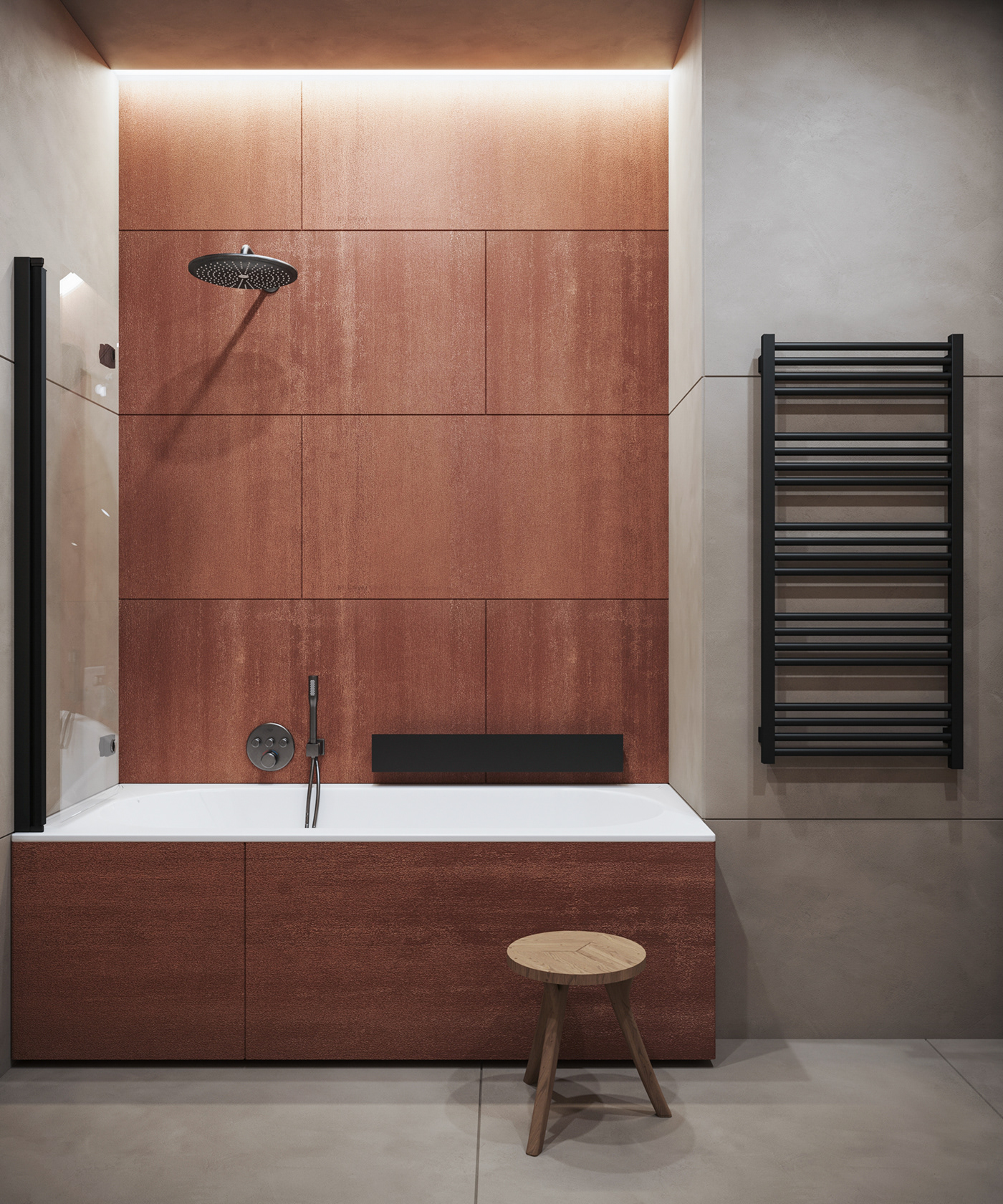 3ds max bathroom corona renderer Interior interior design  visualization визуализация дизайн дизайн интерьера