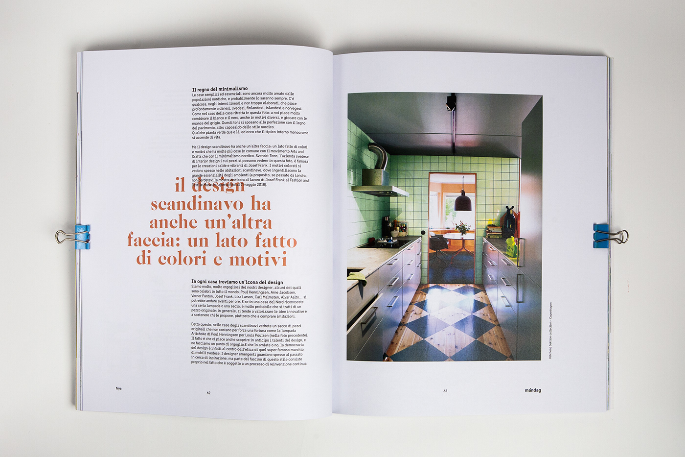 graphic design  editorial magazine interior design  art direction  typography   type graphic Scandinavian Project