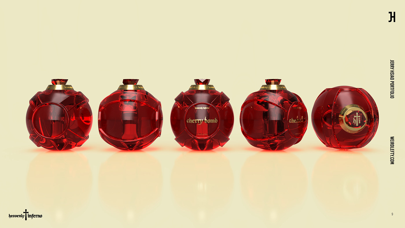 3D Rendering cosmetics design industrial design  perfume rendering Experiential design Packaging packaging design