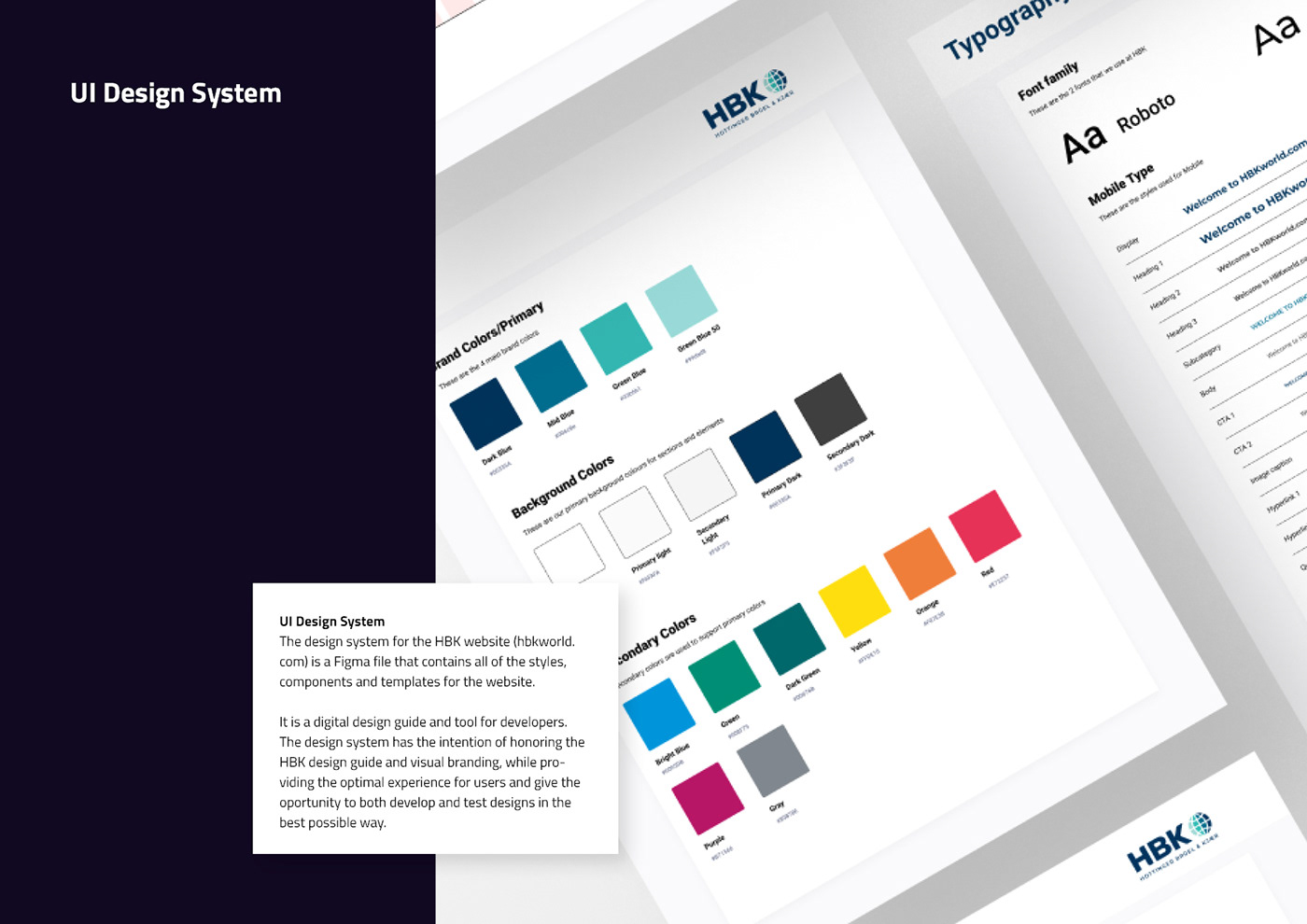 brand guidelines design guide design system Porfolio