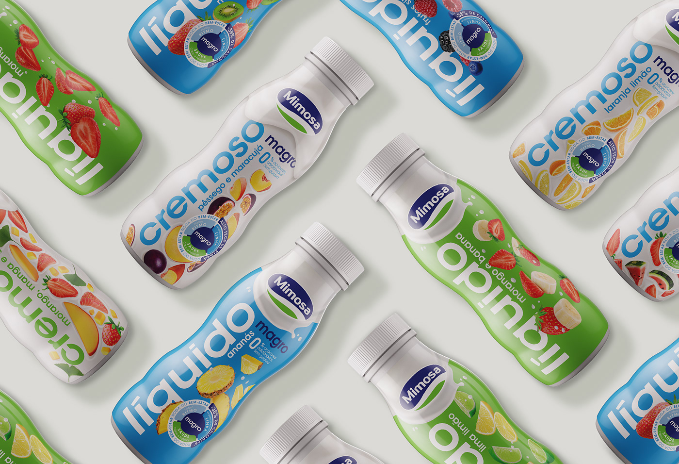 bottle drink Food  fruits label design Packaging Packging design yoghurt