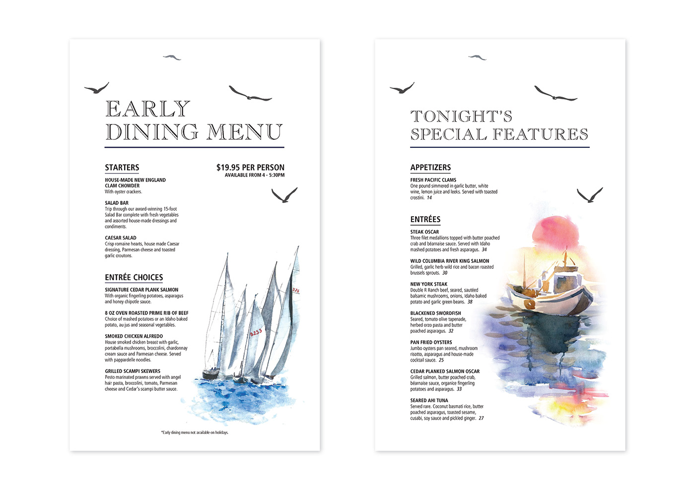 culinary design Drink Menu Food  menu menu design print design  restaurant restaurant menu