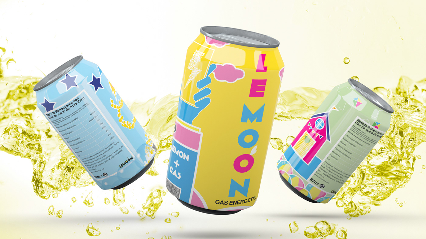 bebida drink Packaging visual identity brand Logo Design