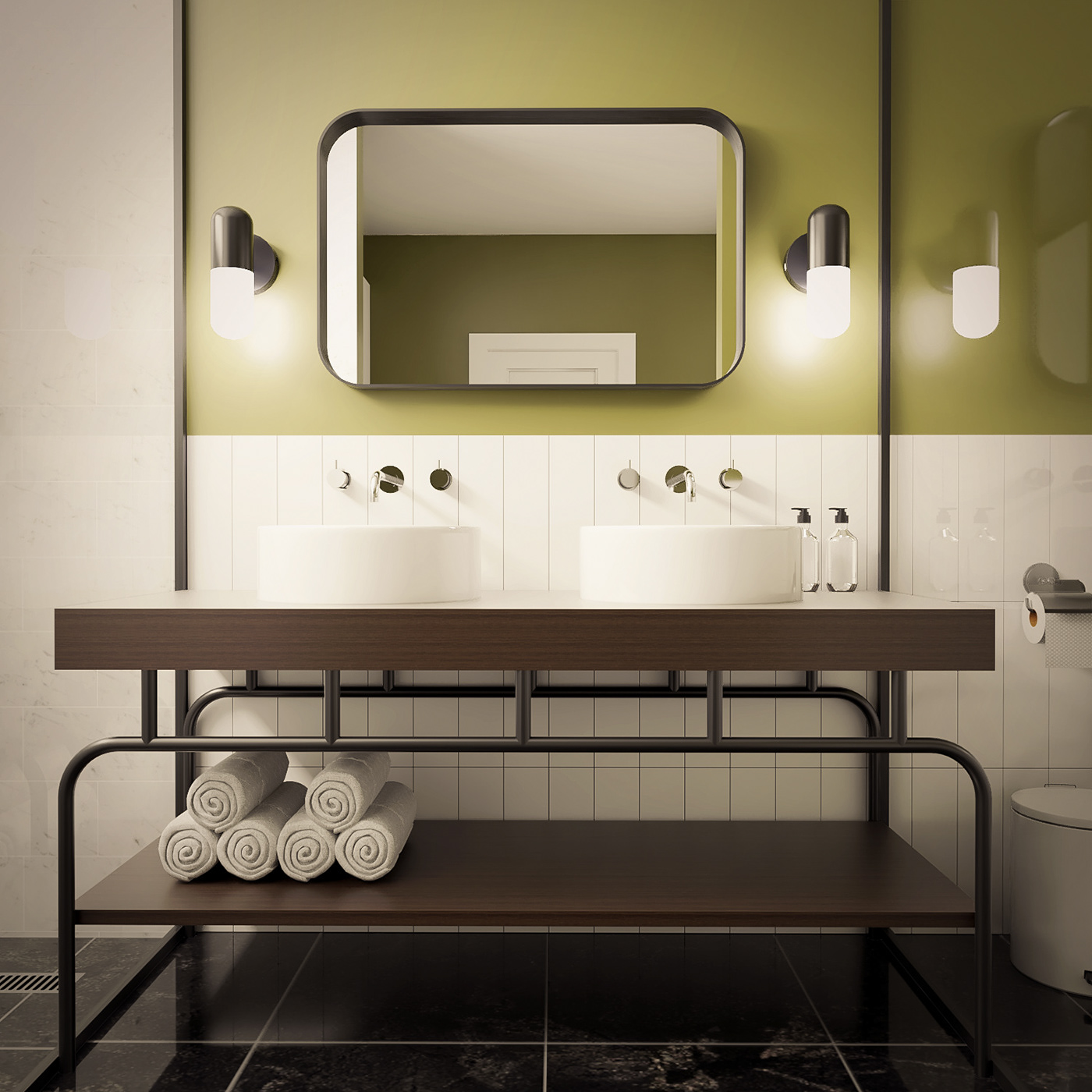 3D Modelling bathroom interior design  Interior Modelling interior styling rendering styling 