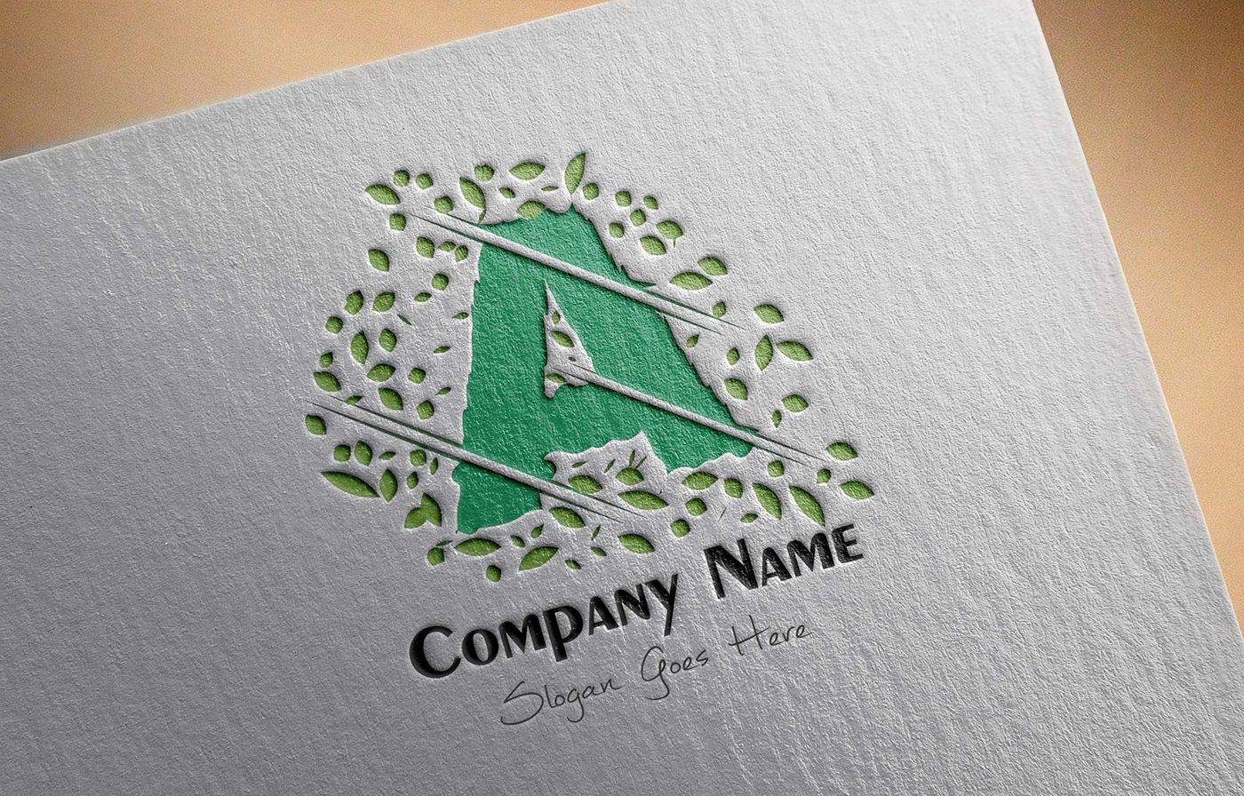 letter logo Logo Design graphics design leaf logo logo Corporate Design branding  Business Logo typography   logo branding