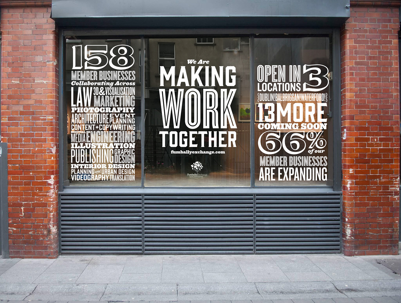 typography   type design lettering window design branding  icons shop front External Graphics retail display Window Display