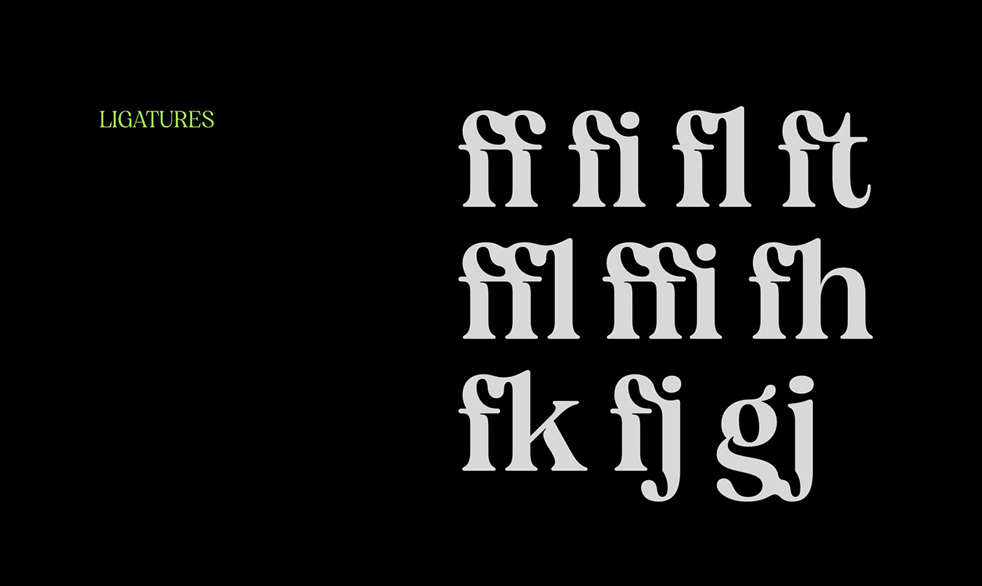 Classic font grotesk modern serif type Typeface Display