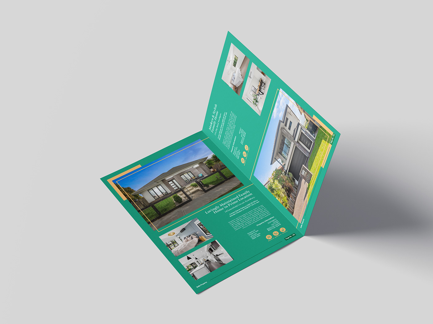 brochure magazine real estate company profile real estate brochure print design  brochure design branding 