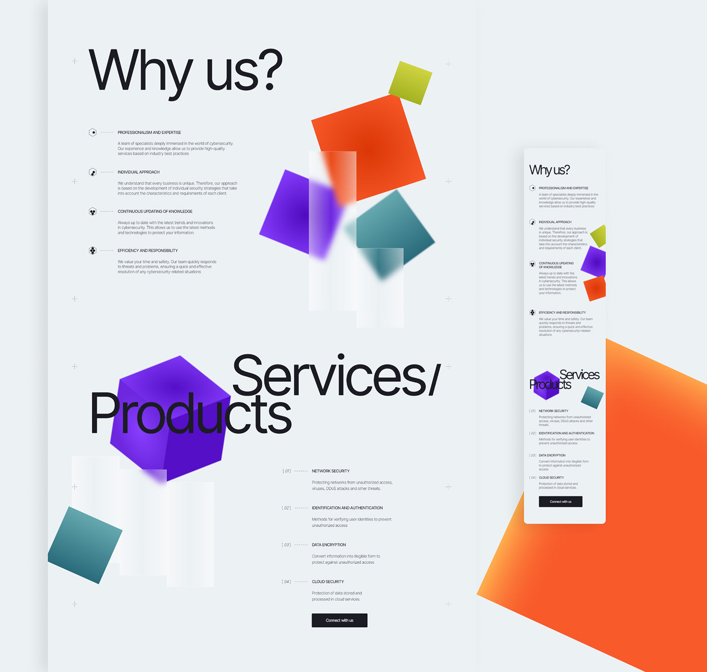 landing page UI/UX Figma Website mobile color Brutalism visual identity typography   brand identity